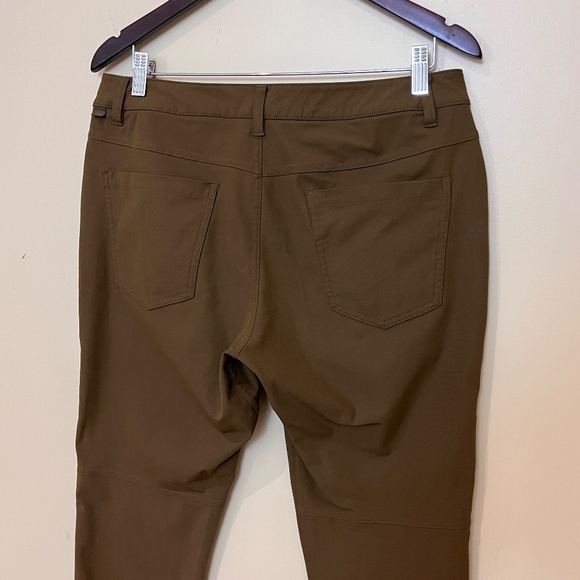 Lululemon ABC Slim Warpstreme Pants - Men's Size 32 X 27 - Brown - Picture 6 of 13